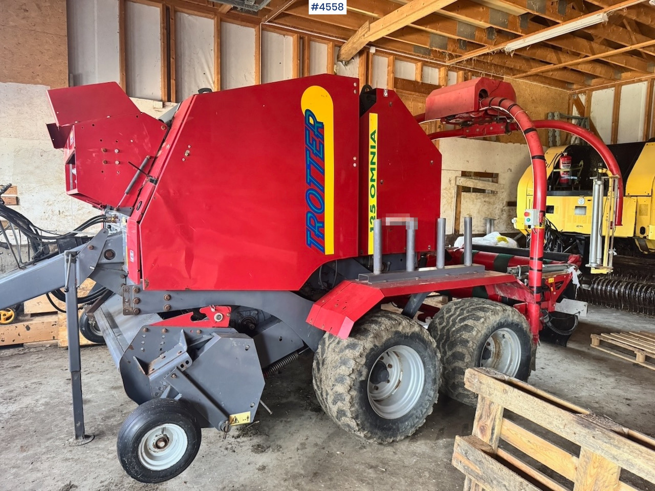 Approx. 2010 FeraBoli Omnia 125 Round Baler - Matériel de fenaison: photos 3 Approx. 2010 FeraBoli Omnia 125 Round Baler - Matériel de fenaison: photos 3