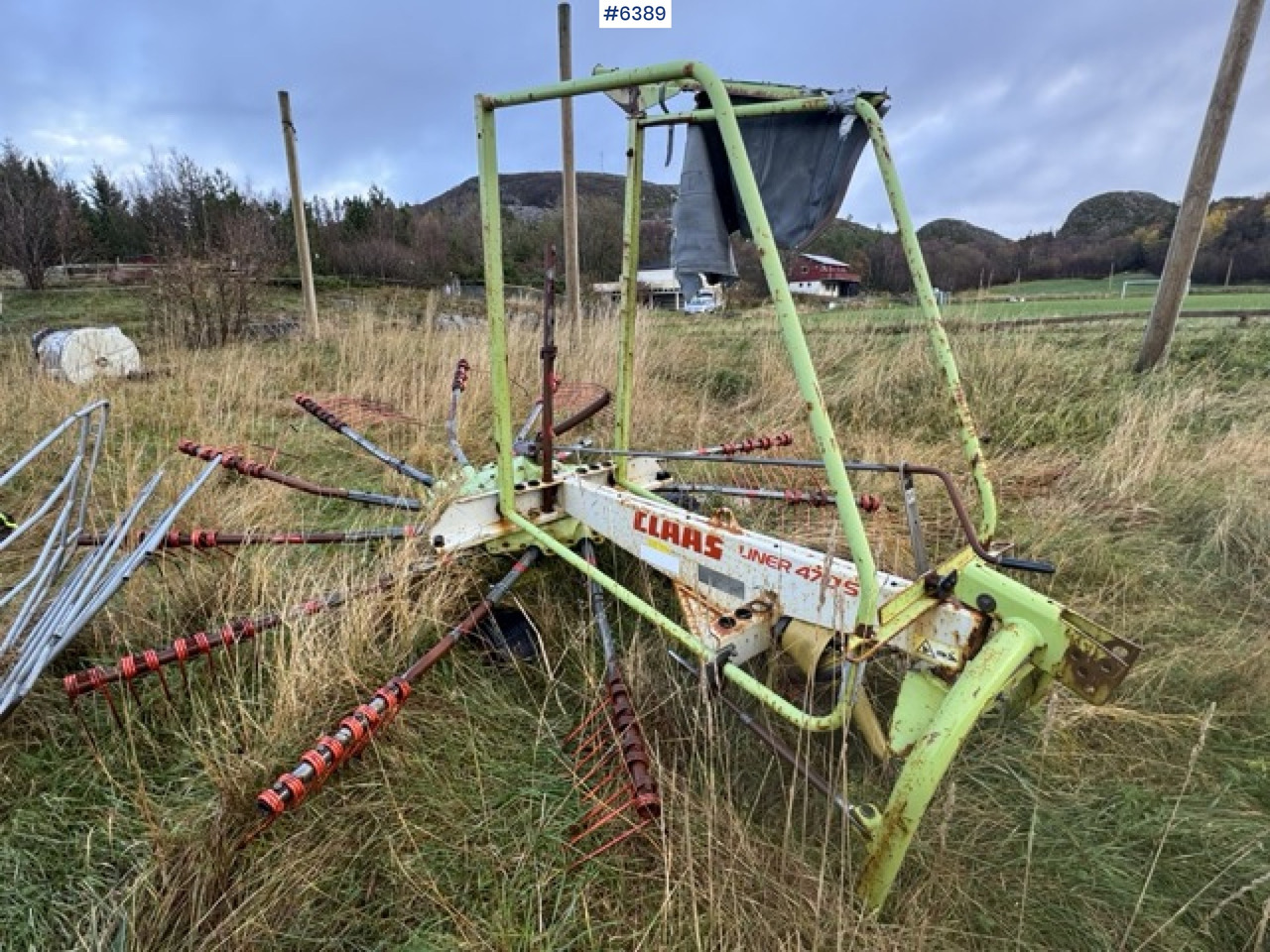 Claas Liner 470S - Matériel de fenaison: photos 1 Claas Liner 470S - Matériel de fenaison: photos 1