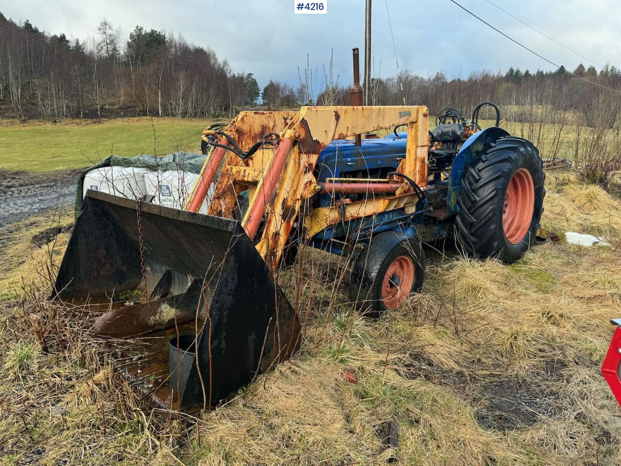 Ford Major Backhoe Loader - Tracteur agricole: photos 2 Ford Major Backhoe Loader - Tracteur agricole: photos 2
