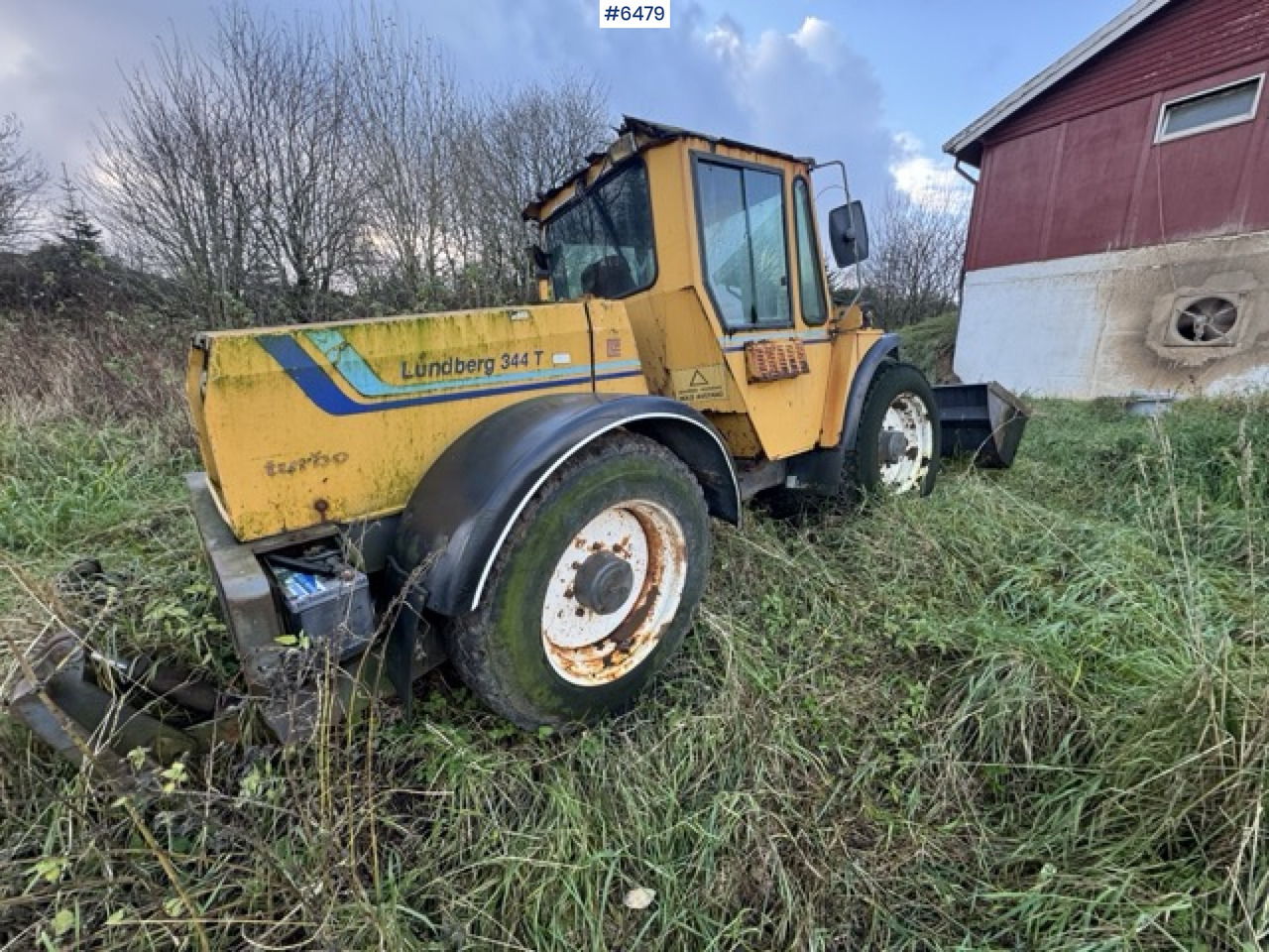 Lundberg 344T Wheel Loader – 1995 Repair object - Chargeuse sur pneus: photos 2 Lundberg 344T Wheel Loader – 1995 Repair object - Chargeuse sur pneus: photos 2