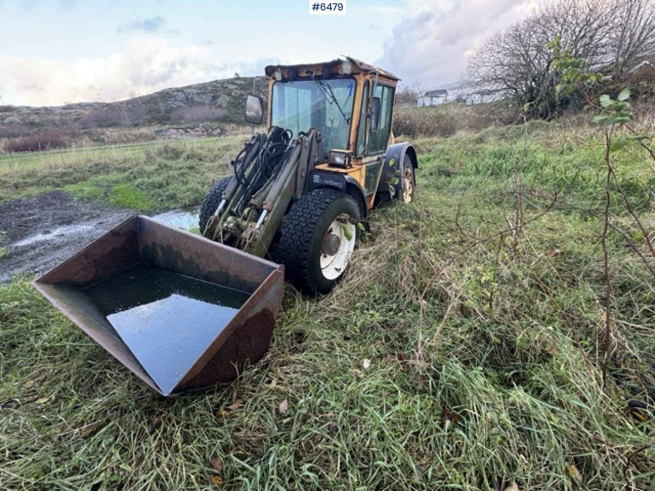 Lundberg 344T Wheel Loader – 1995 Repair object - Chargeuse sur pneus: photos 4 Lundberg 344T Wheel Loader – 1995 Repair object - Chargeuse sur pneus: photos 4