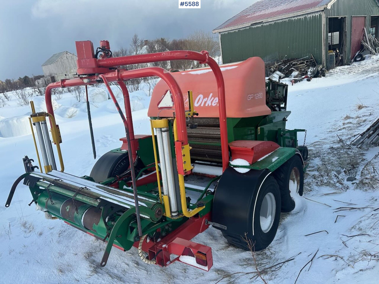 Orkel GP 1260 round baler – repair project - Matériel de fenaison: photos 4 Orkel GP 1260 round baler – repair project - Matériel de fenaison: photos 4