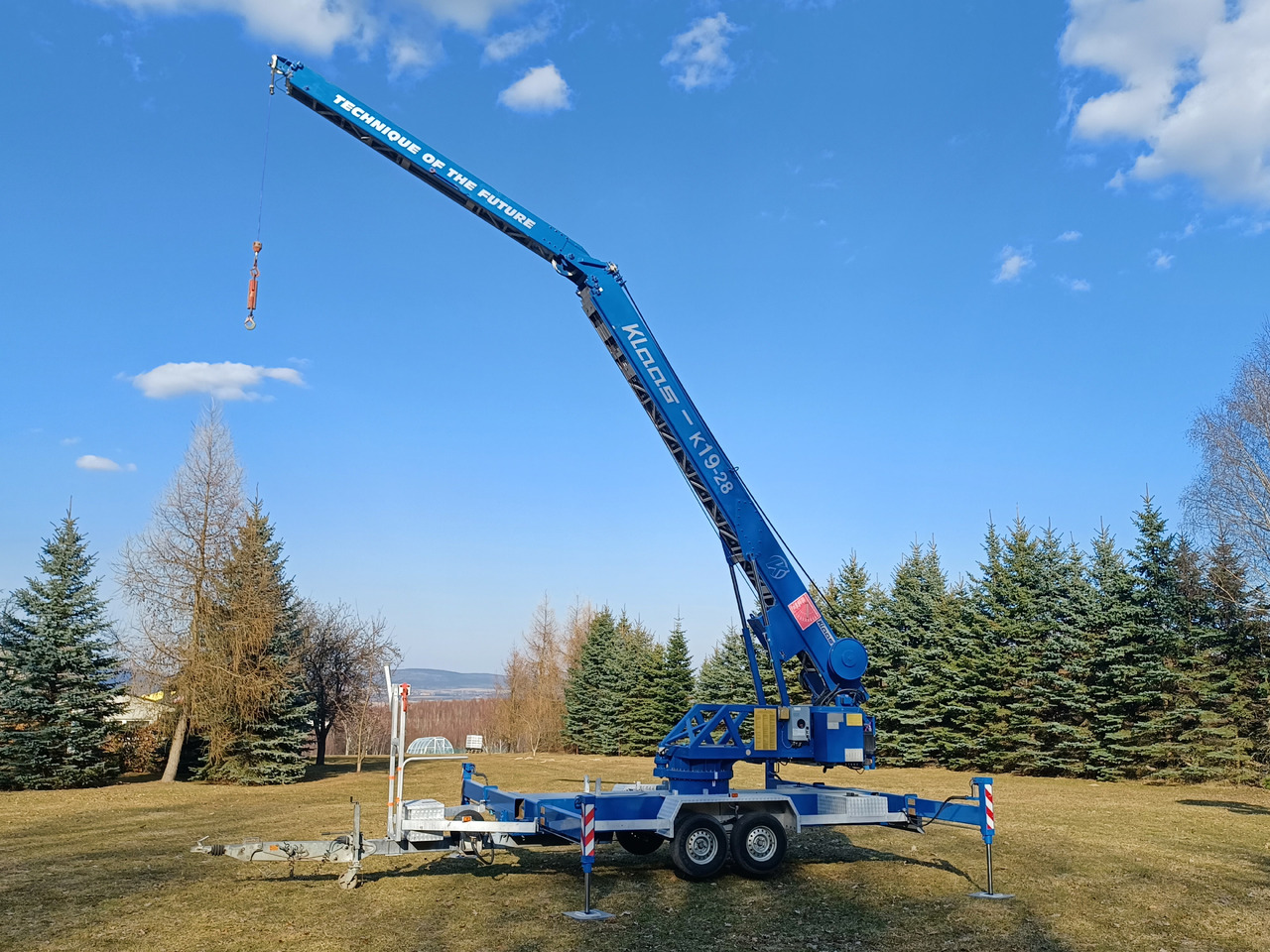 Klaas K19-28 - Grue mobile, Remorque: photos 3 Klaas K19-28 - Grue mobile, Remorque: photos 3