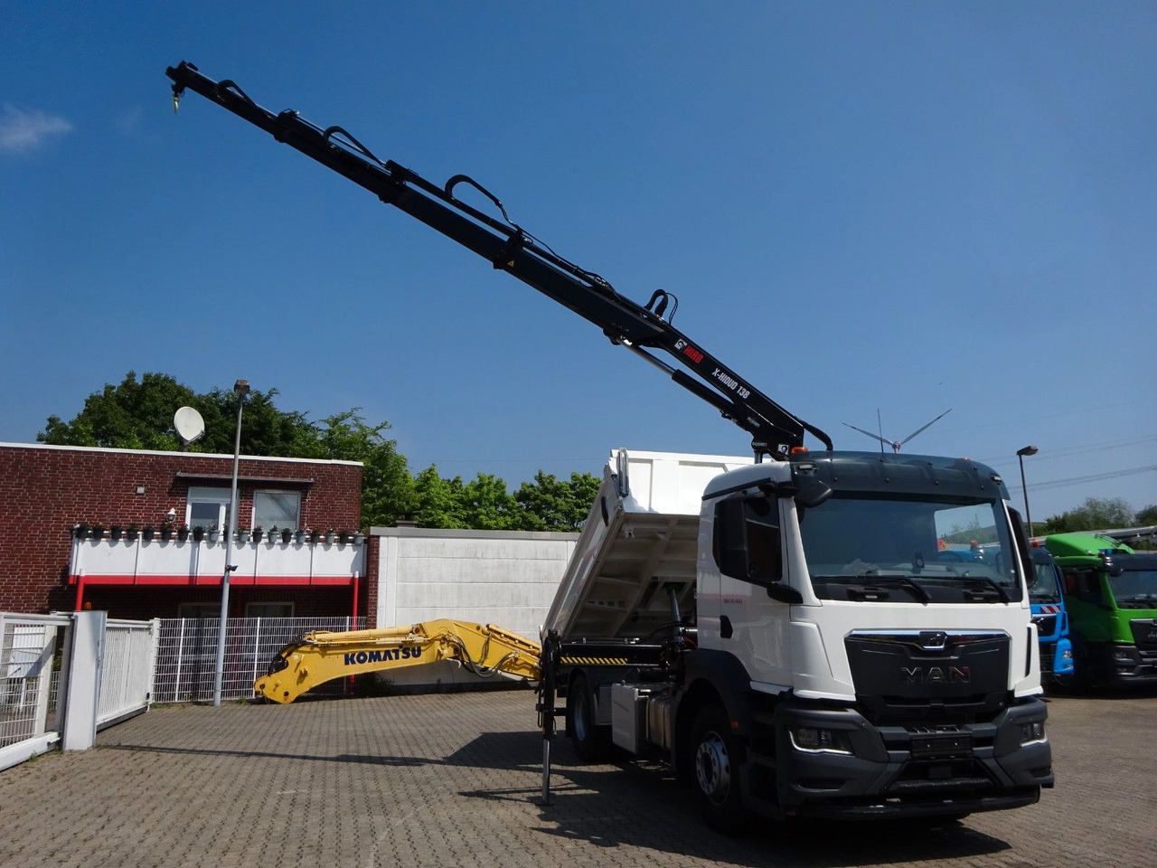 MAN 22.400 TGS + HIAB X-HIDUO 138 Kran - Camion benne, Camion grue: photos 5 MAN 22.400 TGS + HIAB X-HIDUO 138 Kran - Camion benne, Camion grue: photos 5