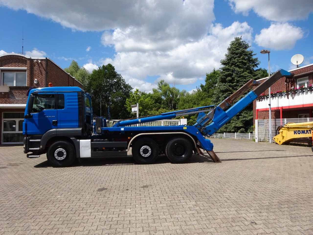 MAN 26.400 TGS MEILLER Absetzkipper + Lenkachse - Camion benne: photos 1 MAN 26.400 TGS MEILLER Absetzkipper + Lenkachse - Camion benne: photos 1