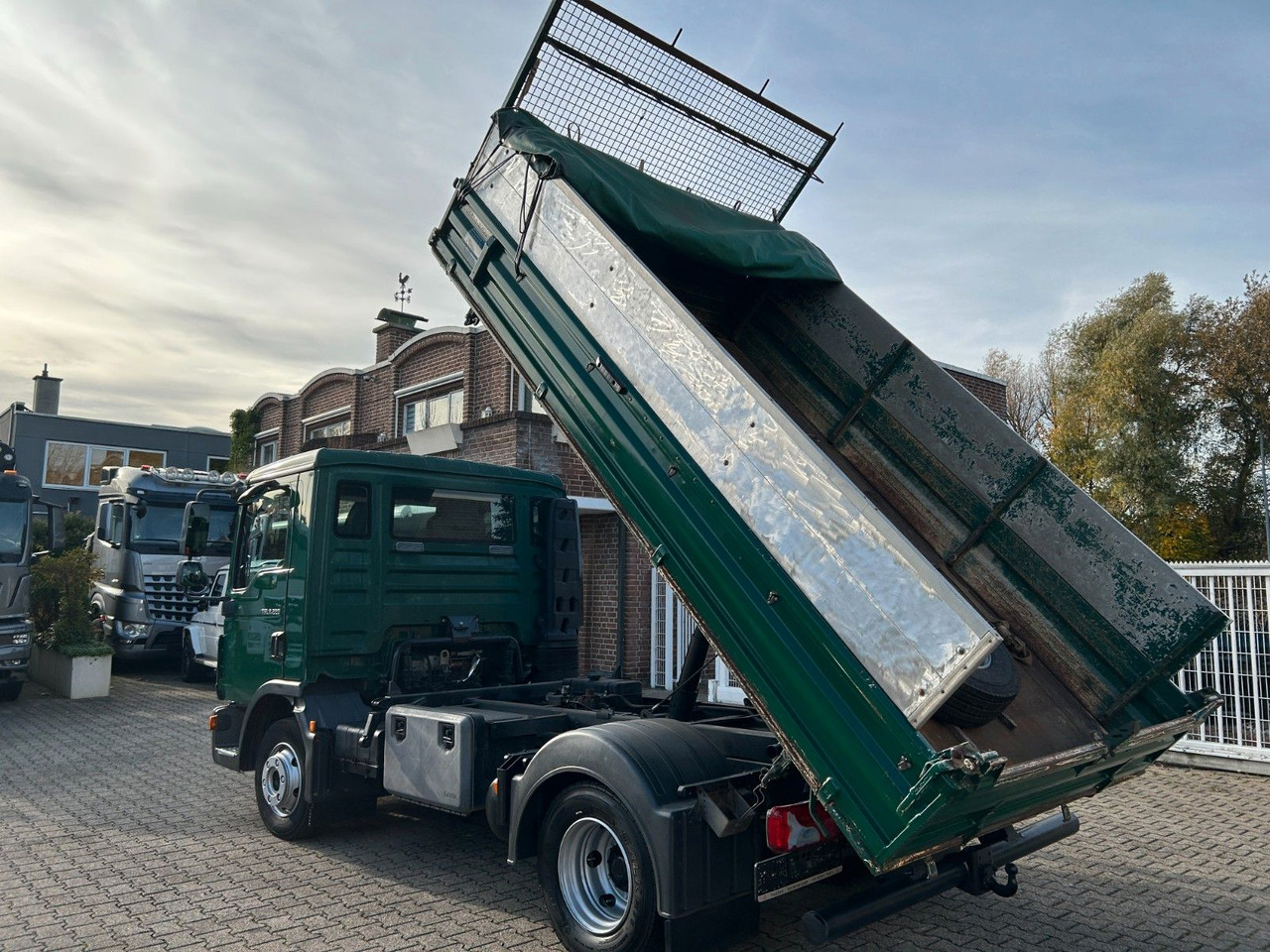 MAN 8.220 TGL MEILLER 3Skipper mit hohen Wänden - Camion benne: photos 5 MAN 8.220 TGL MEILLER 3Skipper mit hohen Wänden - Camion benne: photos 5