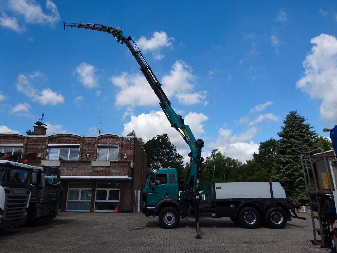 Mercedes-Benz 2631 + PK 36002 von 2007 4+6 mit Seilwinde - Camion grue: photos 5 Mercedes-Benz 2631 + PK 36002 von 2007 4+6 mit Seilwinde - Camion grue: photos 5