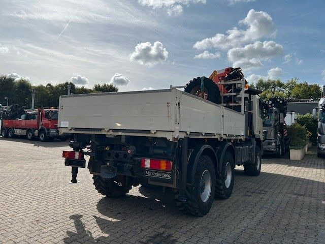 Camion grue Mercedes-Benz 3344 Actros Pritsche + PK 34002 6x6: photos 8