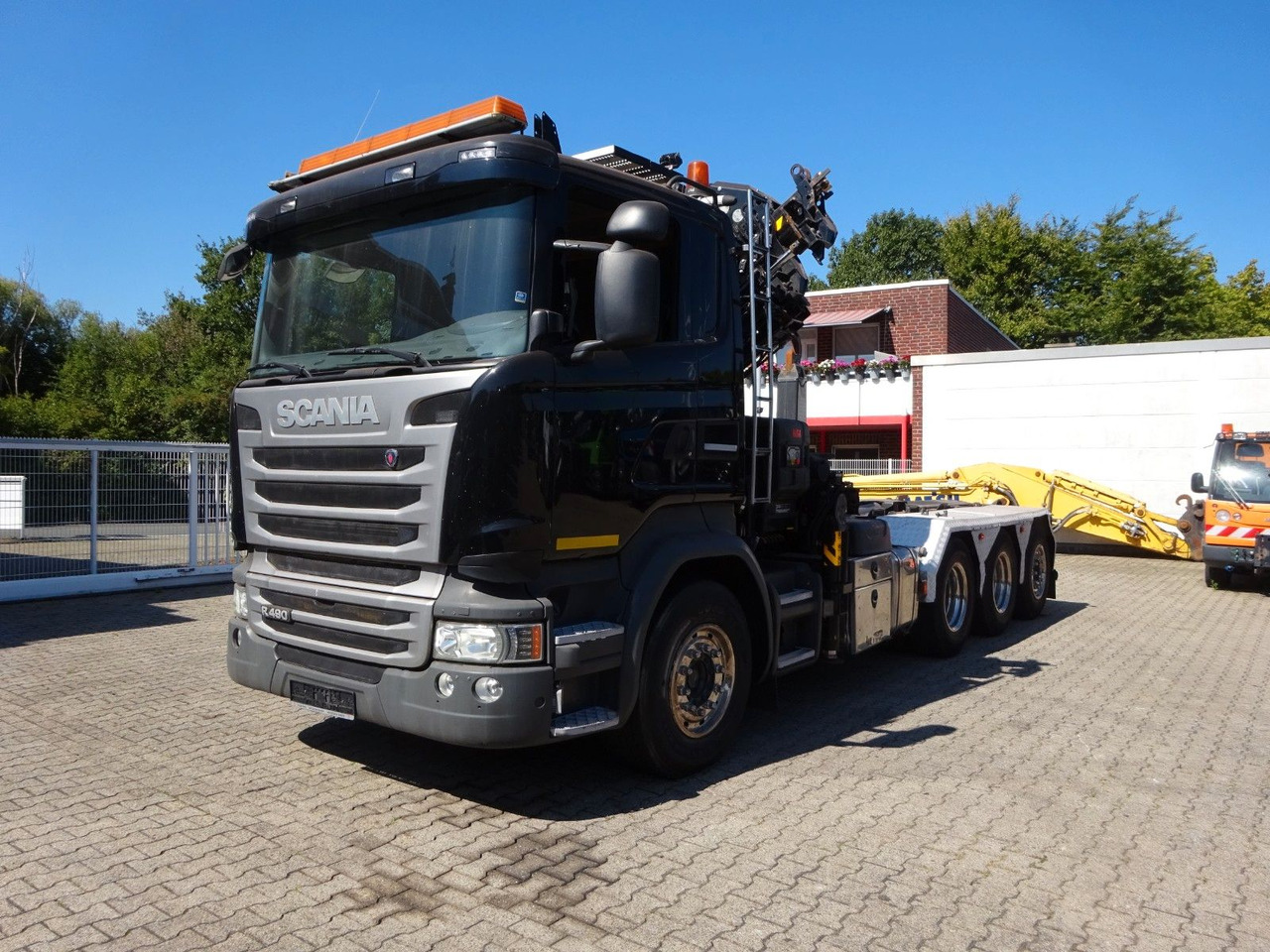 Scania R490 Abroller + HIAB 302E-6 Bj.2021 !Kran TRIDEM Scania R490 Abroller + HIAB 302E-6 Kran *BJ 2021* - Camion grue, Camion ampliroll: photos 5 Scania R490 Abroller + HIAB 302E-6 Bj.2021 !Kran TRIDEM Scania R490 Abroller + HIAB 302E-6 Kran *BJ 2021* - Camion grue, Camion ampliroll: photos 5