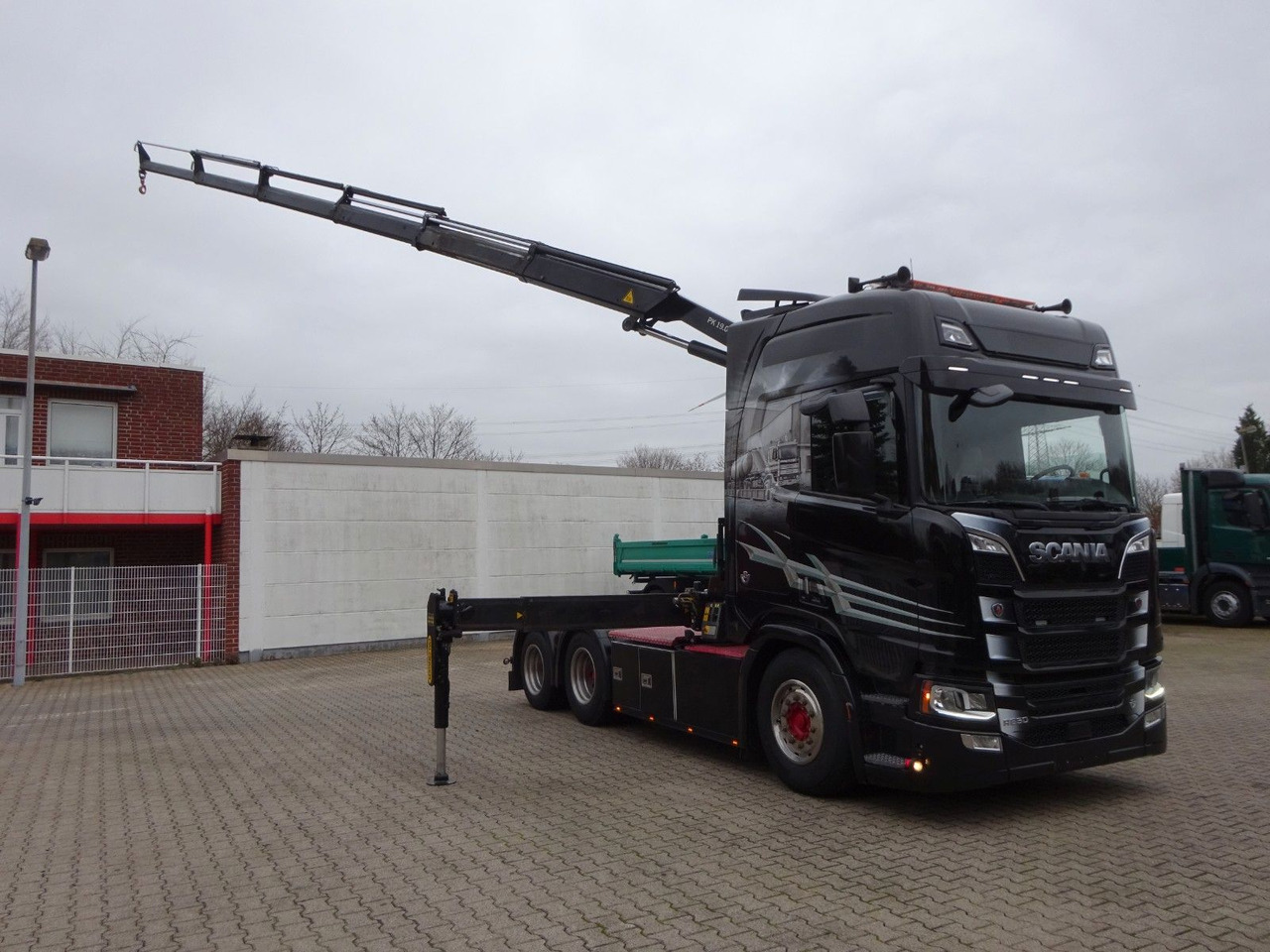 Scania R650 V8 SZM + PK19001SLD Kran Scania R650 V8 SZM + PK19001SLD Kran - Camion grue, Tracteur routier: photos 4 Scania R650 V8 SZM + PK19001SLD Kran Scania R650 V8 SZM + PK19001SLD Kran - Camion grue, Tracteur routier: photos 4