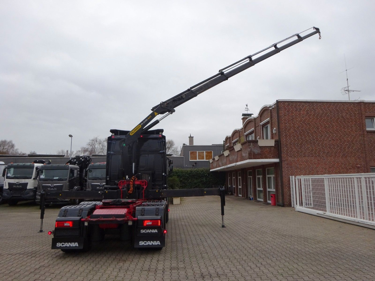 Scania R650 V8 SZM + PK19001SLD Kran Scania R650 V8 SZM + PK19001SLD Kran - Camion grue, Tracteur routier: photos 5 Scania R650 V8 SZM + PK19001SLD Kran Scania R650 V8 SZM + PK19001SLD Kran - Camion grue, Tracteur routier: photos 5