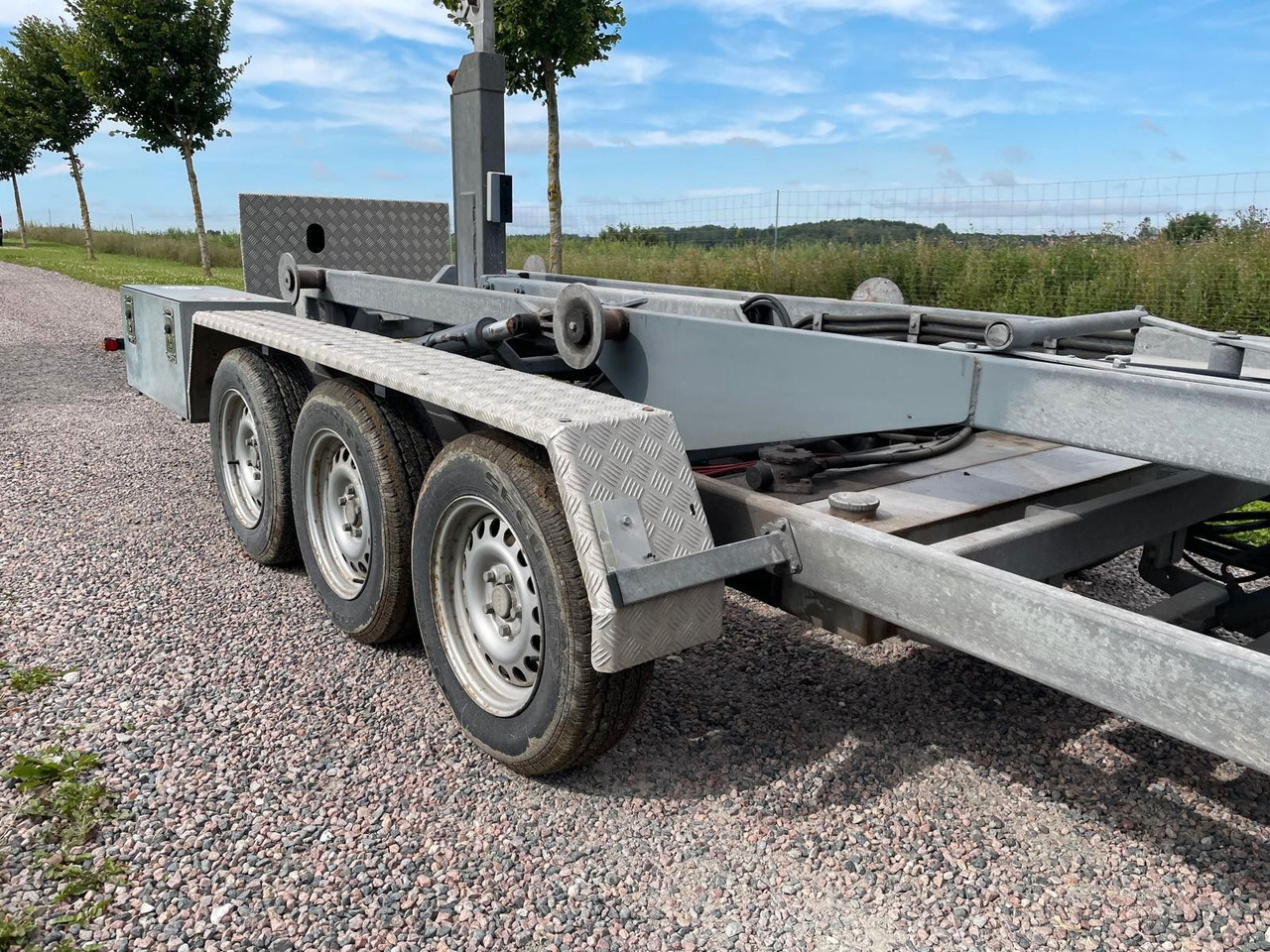 Remorque ampliroll/ Multibenne PHV hooklift trailer, EC FLEX PH1532, 3 axles: photos 9