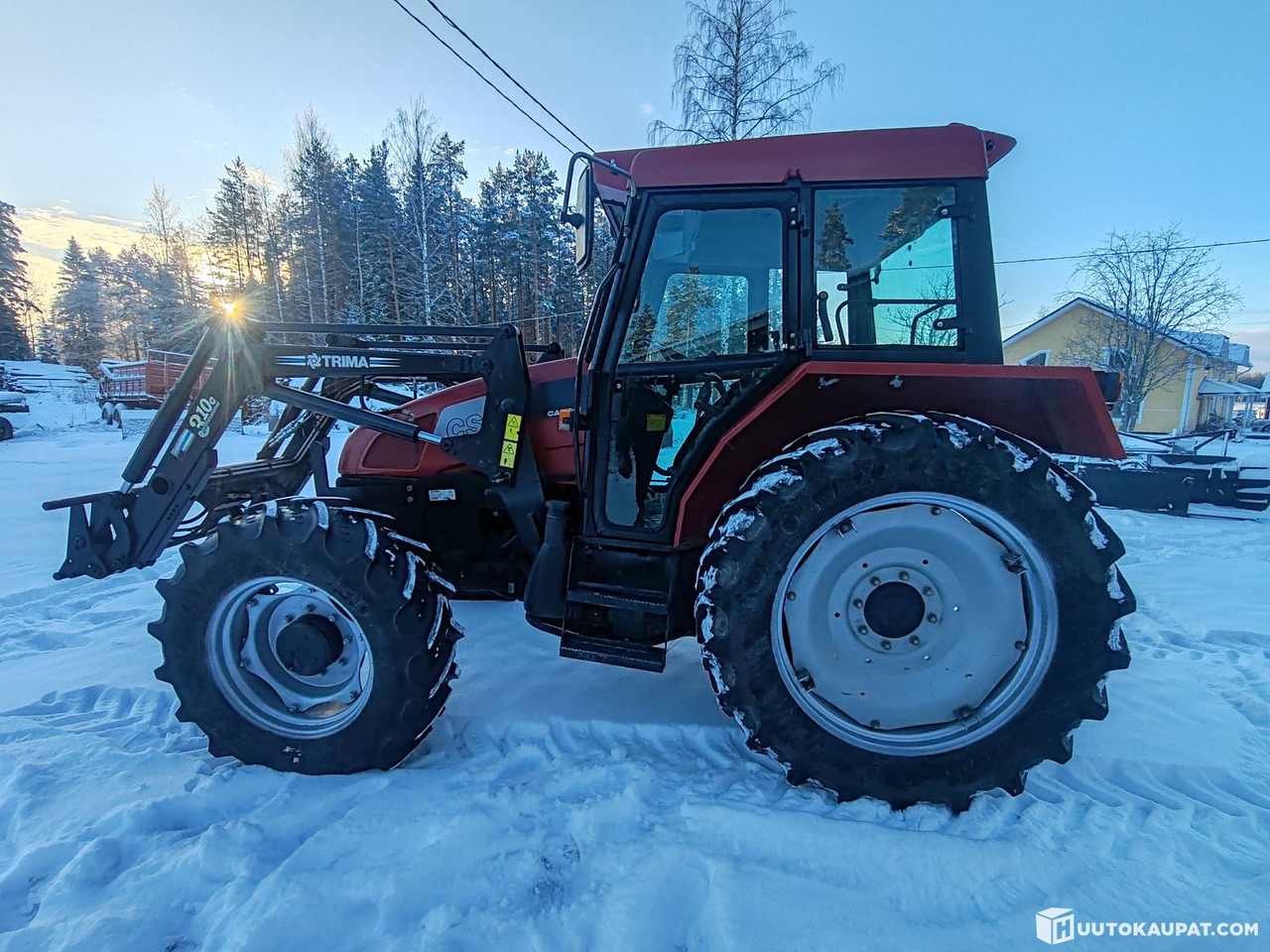 Case IH CS75 traktori etukuormaajalla, 3912H, 2003, Alajärvi - Tracteur agricole: photos 1 Case IH CS75 traktori etukuormaajalla, 3912H, 2003, Alajärvi - Tracteur agricole: photos 1