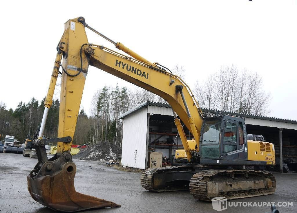 Hyundai R 320 LC-7A, 2009, 18 760 h Kaivinkone, Humppila - Pelle sur chenille: photos 2 Hyundai R 320 LC-7A, 2009, 18 760 h Kaivinkone, Humppila - Pelle sur chenille: photos 2