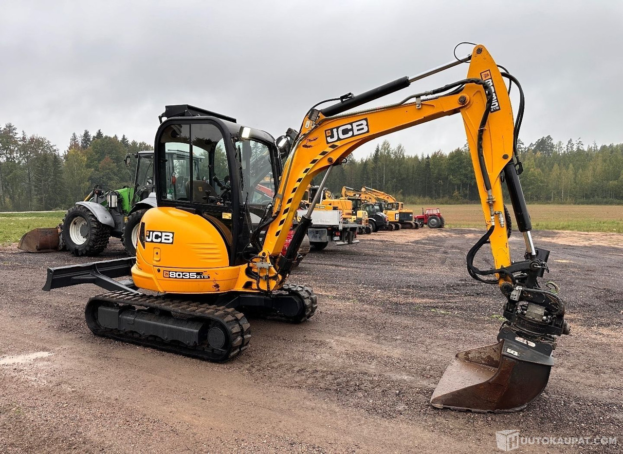 JCB 8035 ZTS, 2017, telakaivinkone pyörittäjällä, 3 755 h, Lahti - Mini pelle: photos 1 JCB 8035 ZTS, 2017, telakaivinkone pyörittäjällä, 3 755 h, Lahti - Mini pelle: photos 1