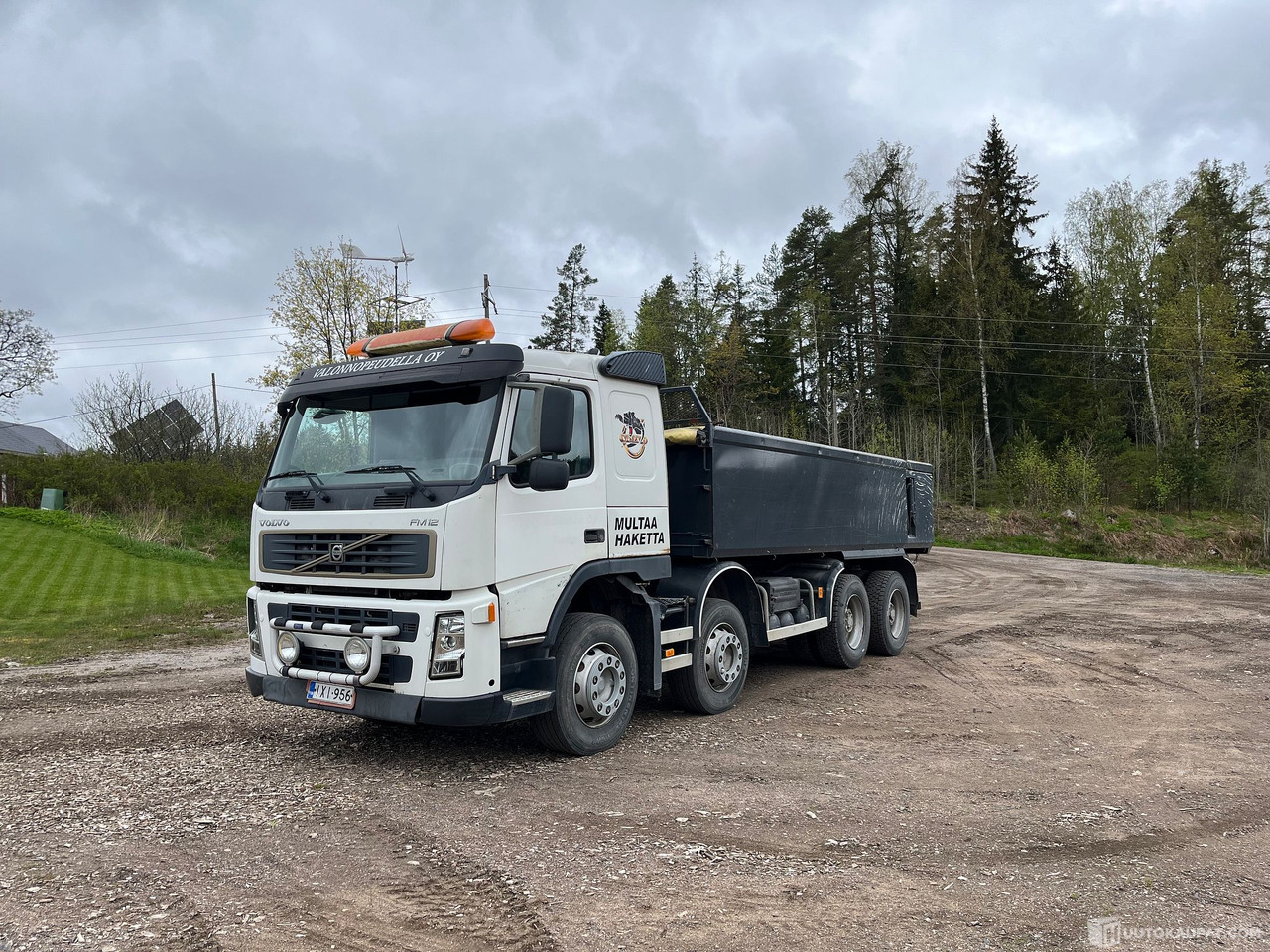 Volvo FM12, maansiirtokuorma-auto kipillä, 8X4, 2005, Vihti - Camion benne: photos 2 Volvo FM12, maansiirtokuorma-auto kipillä, 8X4, 2005, Vihti - Camion benne: photos 2