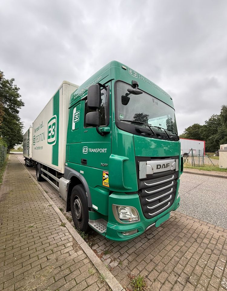 DAF XF ZESTAW TANDEM 2021 ORYGINALNY PRZEBIEG z Niemiec / PRZEJAZDOWY Z WINDĄ / - Camion fourgon: photos 4 DAF XF ZESTAW TANDEM 2021 ORYGINALNY PRZEBIEG z Niemiec / PRZEJAZDOWY Z WINDĄ / - Camion fourgon: photos 4