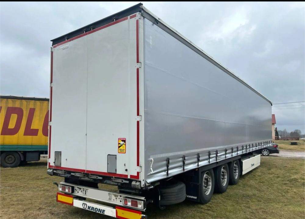 Krone STANDARD 2021 podnoszona oś OPONY 70% / STAN BARDZO DOBRY / OD PIERWSZEGO WŁAŚCICIELA / PALECIARA / TOP / sprowadzona z Niemiec !! - Semi-remorque rideaux coulissants: photos 1 Krone STANDARD 2021 podnoszona oś OPONY 70% / STAN BARDZO DOBRY / OD PIERWSZEGO WŁAŚCICIELA / PALECIARA / TOP / sprowadzona z Niemiec !! - Semi-remorque rideaux coulissants: photos 1