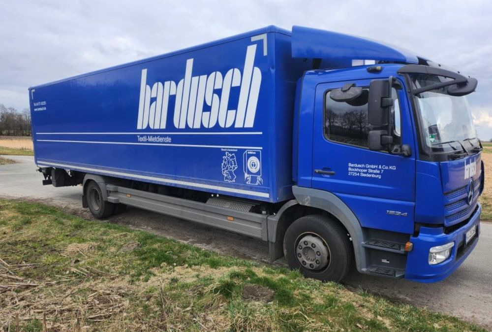 Mercedes-Benz Atego 1524 Z Niemiec TOP 2018 Przód i tył na poduszkach 15t DMC / 7.45m 18 palet TOP STAN - Camion fourgon: photos 2 Mercedes-Benz Atego 1524 Z Niemiec TOP 2018 Przód i tył na poduszkach 15t DMC / 7.45m 18 palet TOP STAN - Camion fourgon: photos 2