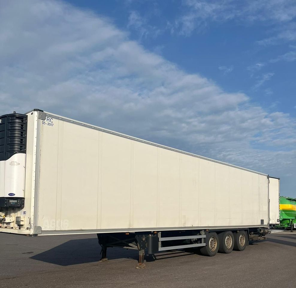 Schmitz Cargobull CARRIER MAXIMA 1300 / WINDA / DOPPEL STOCK / ŚCIANA GRODZIOWA / BELKI / PODNOSZONA OŚ / z Niemiec / TOP STAN 2011/ CARRIER CHŁODNIA CHLODNIA LODÓWKA PODWÓJNY ZAŁADUNEK PIĘTROWA - Semi-remorque frigorifique: photos 5 Schmitz Cargobull CARRIER MAXIMA 1300 / WINDA / DOPPEL STOCK / ŚCIANA GRODZIOWA / BELKI / PODNOSZONA OŚ / z Niemiec / TOP STAN 2011/ CARRIER CHŁODNIA CHLODNIA LODÓWKA PODWÓJNY ZAŁADUNEK PIĘTROWA - Semi-remorque frigorifique: photos 5