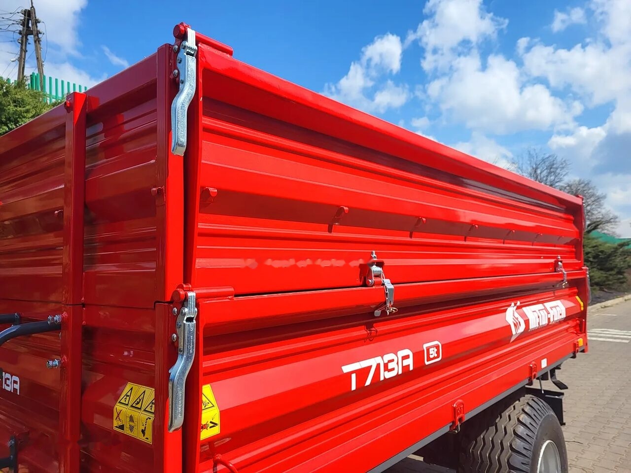 Metal-Fach T703A/1 3,8t - Remorque agricole: photos 1 Metal-Fach T703A/1 3,8t - Remorque agricole: photos 1