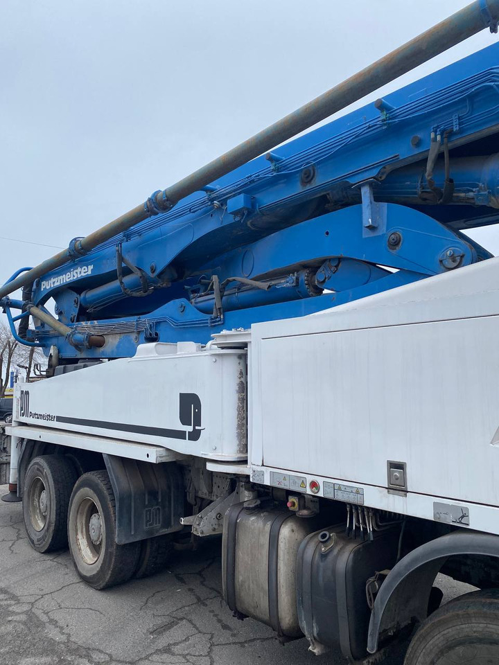 PUTZMEISTER Putzmeister on chassis Mercedes-Benz Actros Putzmeister 42m concrete pump - Camion pompe: photos 4 PUTZMEISTER Putzmeister on chassis Mercedes-Benz Actros Putzmeister 42m concrete pump - Camion pompe: photos 4