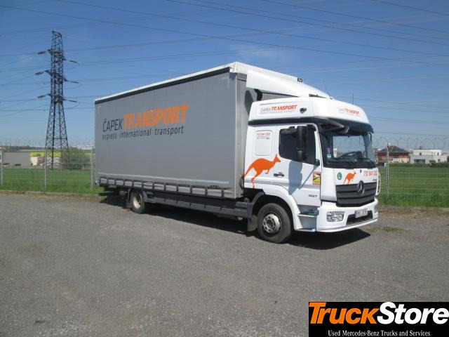 Mercedes-Benz Atego 1227 L - Camion fourgon: photos 1 Mercedes-Benz Atego 1227 L - Camion fourgon: photos 1