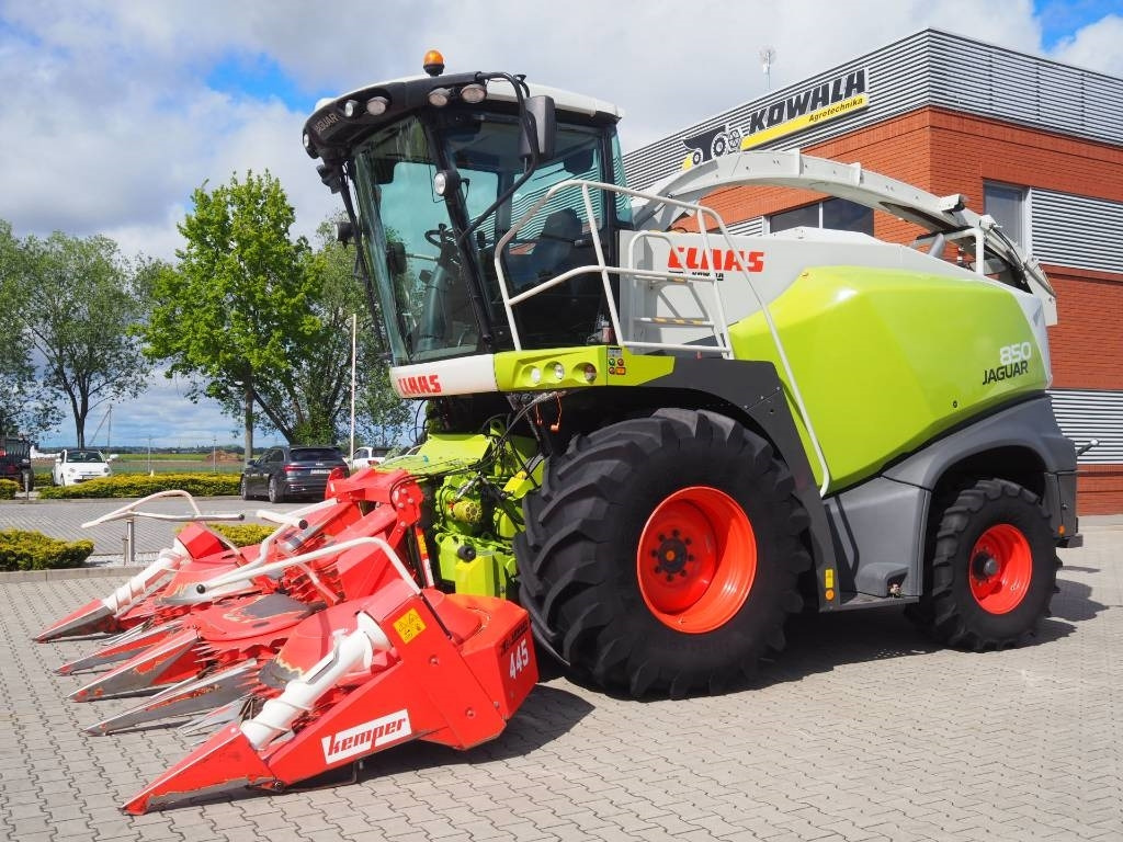 Claas Jaguar 850 + Kemper 445 - Ensileuse: photos 5 Claas Jaguar 850 + Kemper 445 - Ensileuse: photos 5