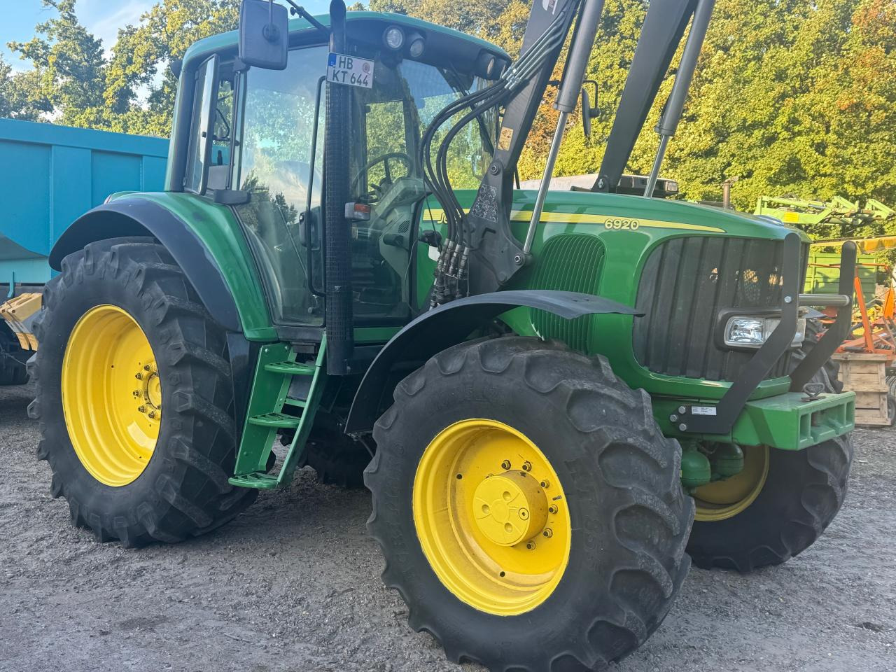 John Deere 6920 - Tracteur agricole: photos 2 John Deere 6920 - Tracteur agricole: photos 2
