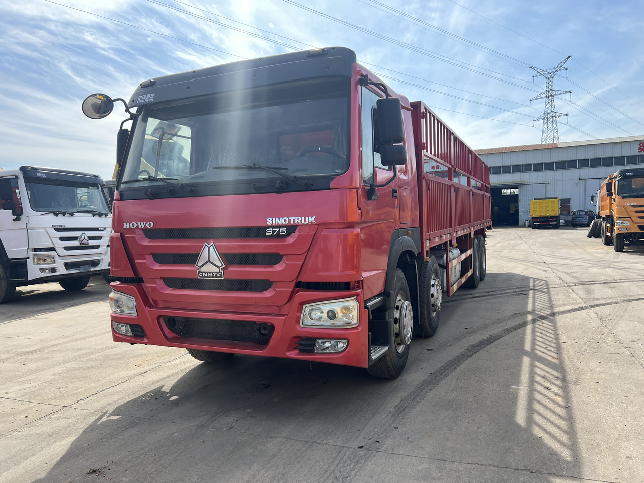 Camion SINOTRUK HOWO 8*4 Fence Truck: photos 8