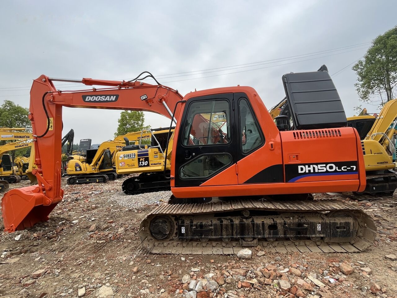 Doosan DH150LC-7 - Pelle sur chenille: photos 3 Doosan DH150LC-7 - Pelle sur chenille: photos 3