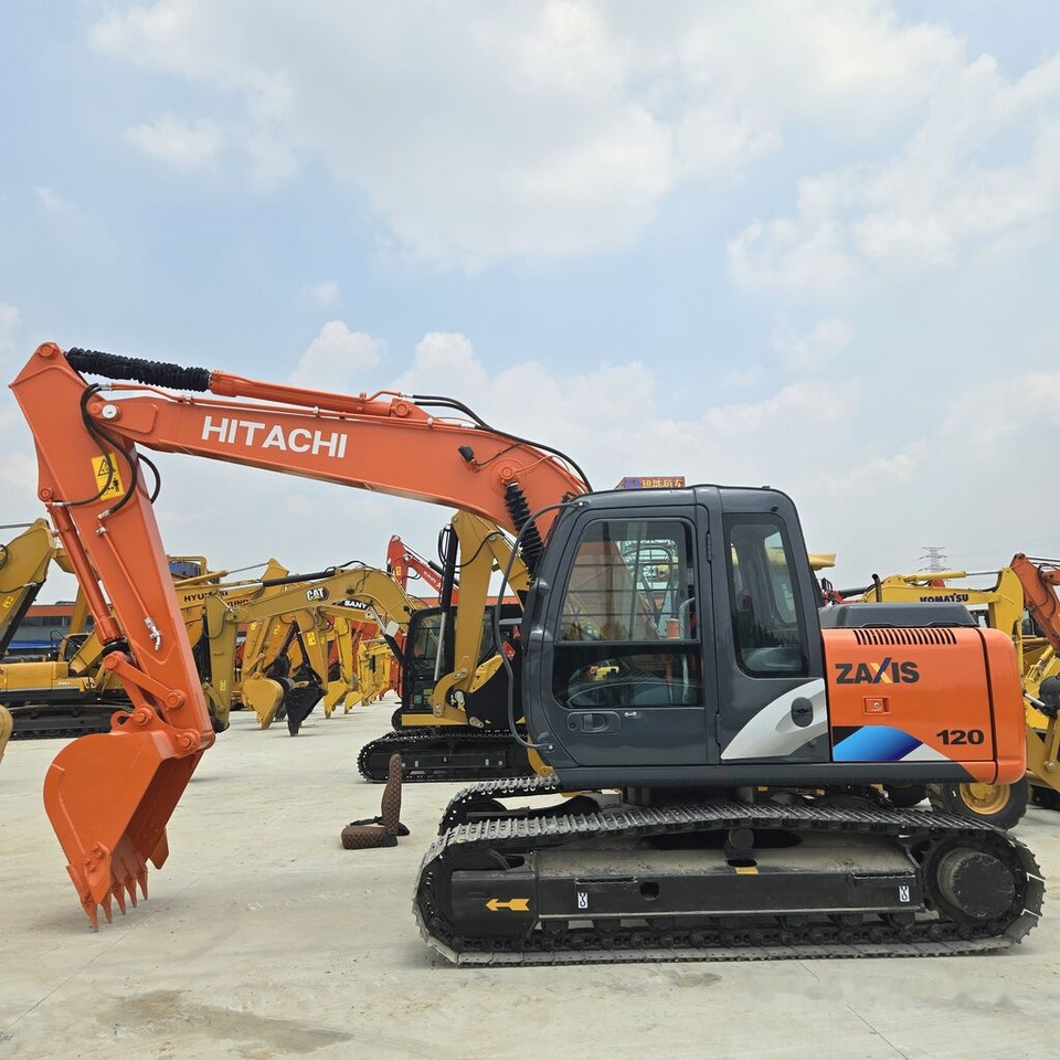 Hitachi ZX120 - Pelle sur chenille: photos 1 Hitachi ZX120 - Pelle sur chenille: photos 1