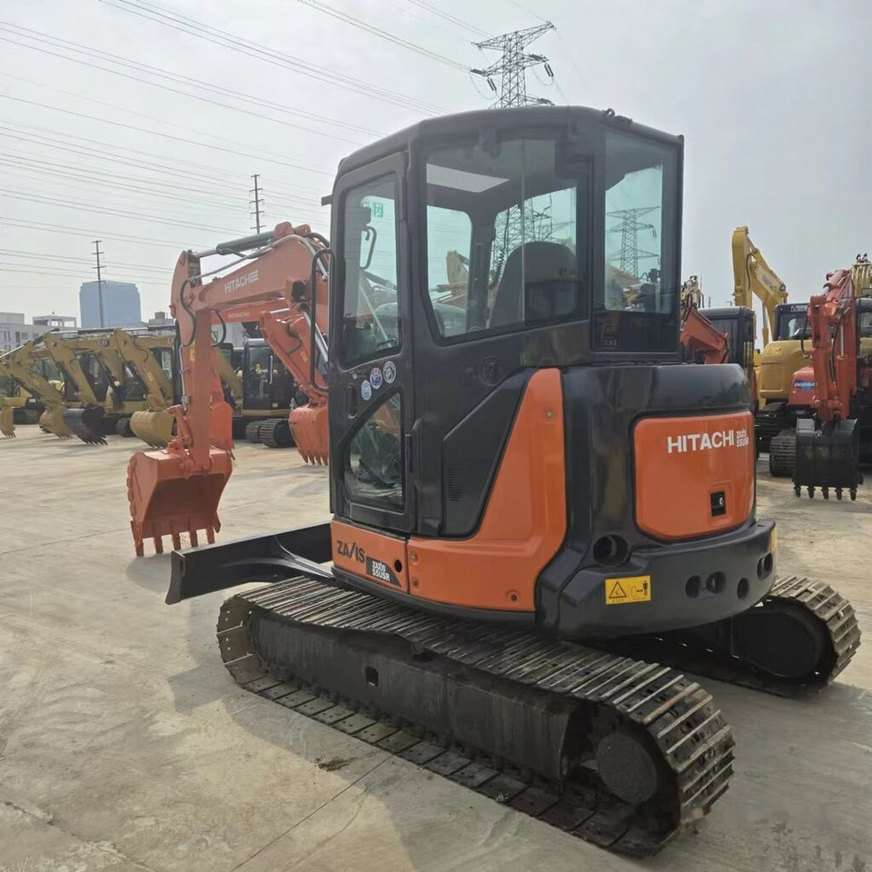Pelle sur chenille Hitachi ZX55USR: photos 7