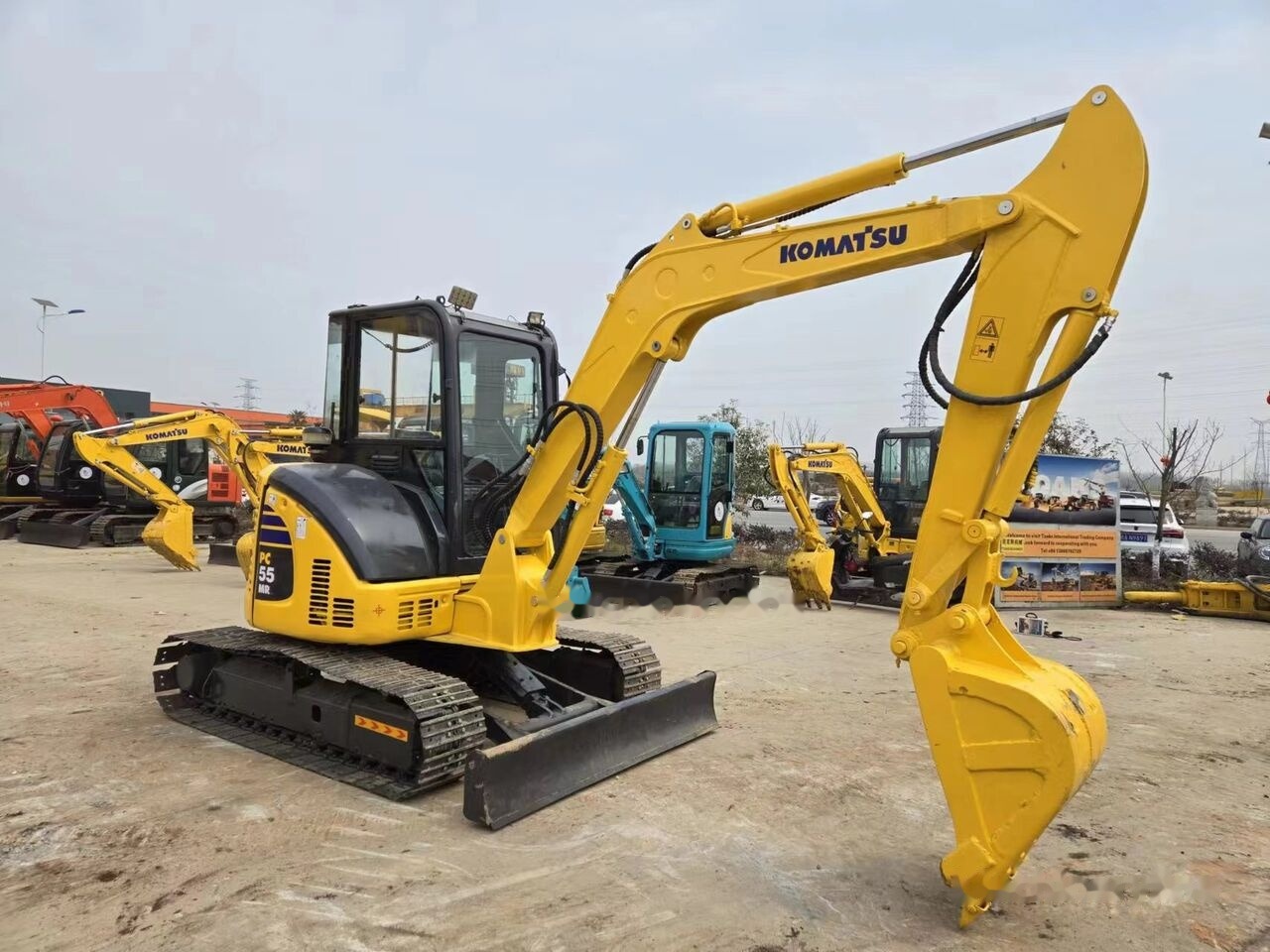 Komatsu PC55MR - Mini pelle: photos 2 Komatsu PC55MR - Mini pelle: photos 2