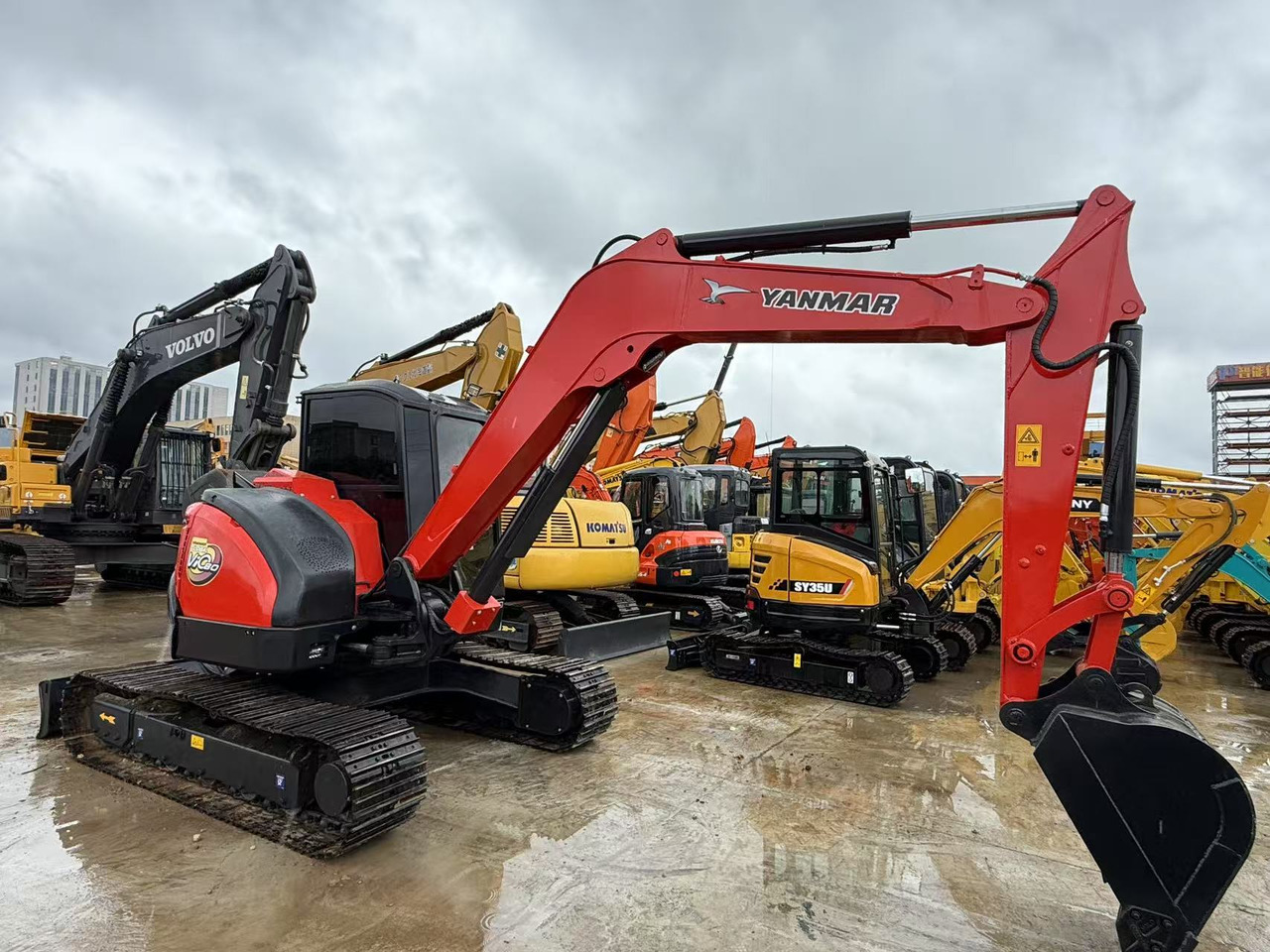 YANMAR VIO80 - Mini pelle: photos 2 YANMAR VIO80 - Mini pelle: photos 2