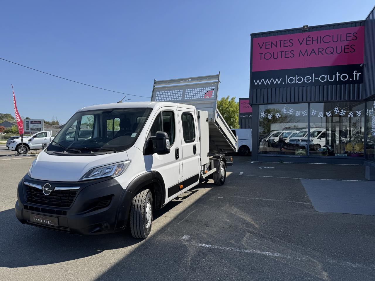 OPEL Movano 3.5t L3 2.2 HDi S&S Maxi - 165CH 2021 BENNE DOUBLE CABINE 6PL - Utilitaire benne, Utilitaire double cabine: photos 5 OPEL Movano 3.5t L3 2.2 HDi S&S Maxi - 165CH 2021 BENNE DOUBLE CABINE 6PL - Utilitaire benne, Utilitaire double cabine: photos 5