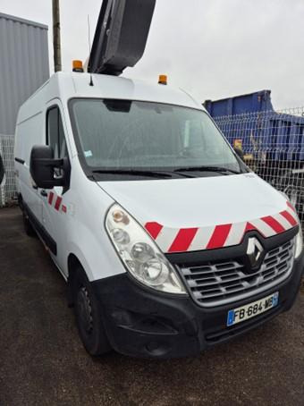 Renault Master Fourgon L2H2 130 cv Nacelle KLUBB K32 - Camion avec nacelle: photos 1 Renault Master Fourgon L2H2 130 cv Nacelle KLUBB K32 - Camion avec nacelle: photos 1