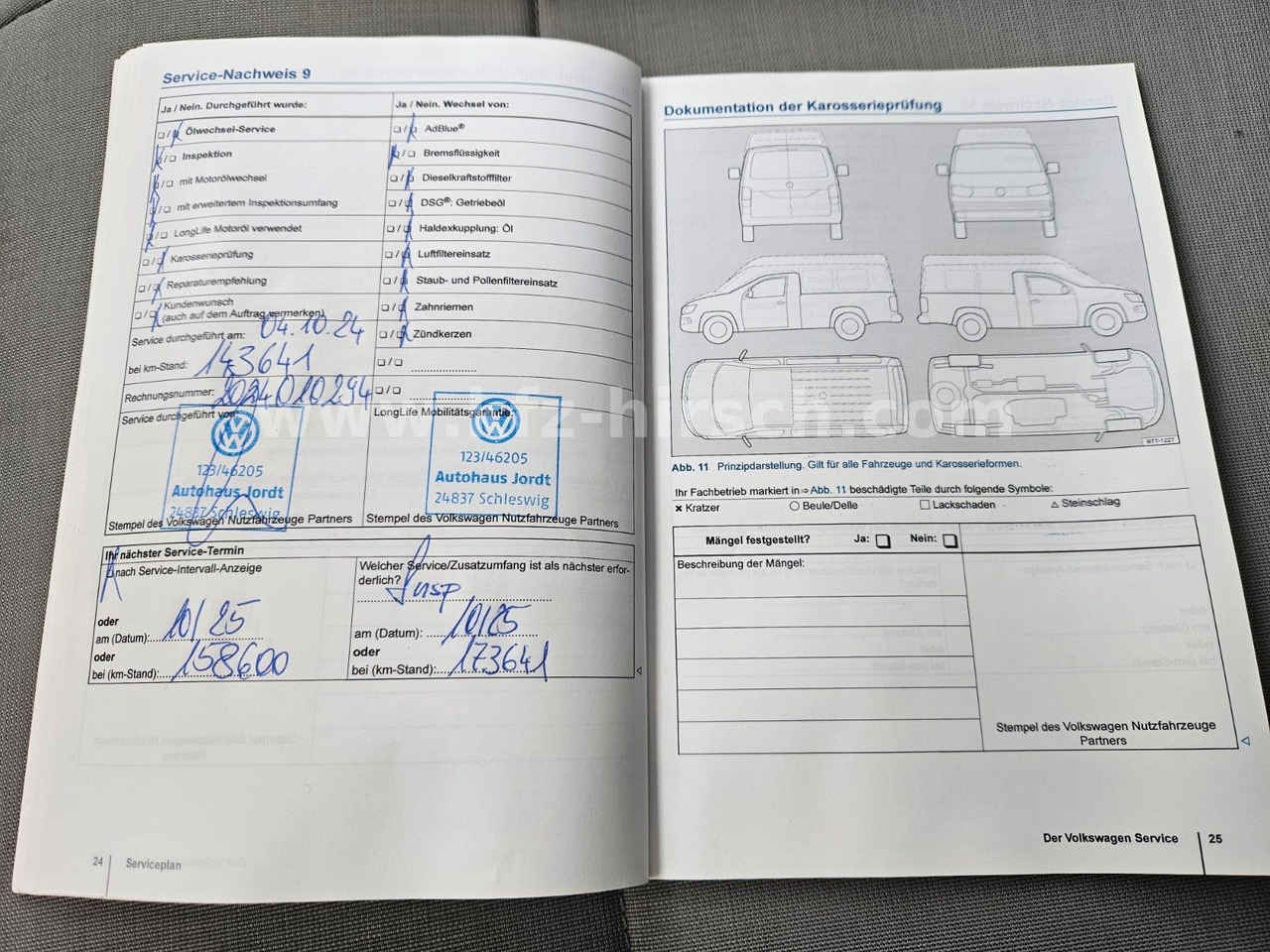 Transport de personnes Volkswagen T6 Transporter 2.0TDI 2xSchiebetüre Werkstattgf.: photos 12