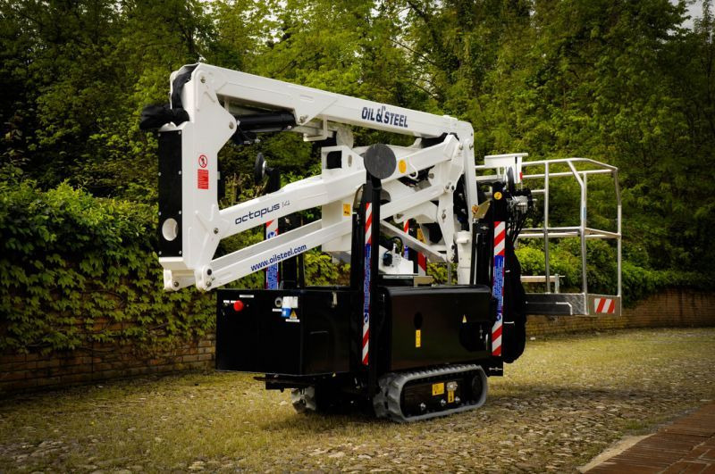Oil&Steel Octopus 14 podnośnik koszowy na gąsienicach 14 m - Nacelle araignée: photos 1 Oil&Steel Octopus 14 podnośnik koszowy na gąsienicach 14 m - Nacelle araignée: photos 1