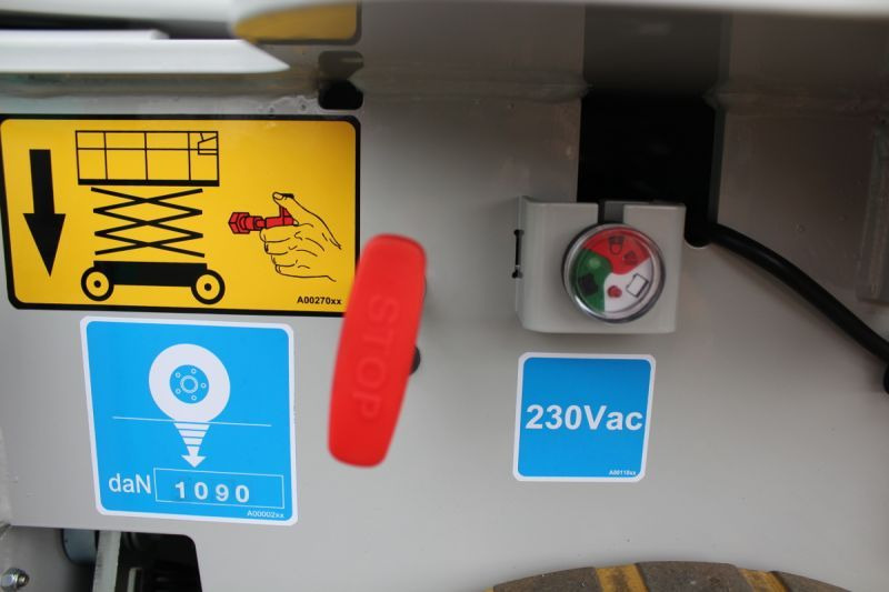 Nacelle ciseaux neuf nowy podnośnik nożycowy elektryczny 12 m Imer IM 10122 EX: photos 16