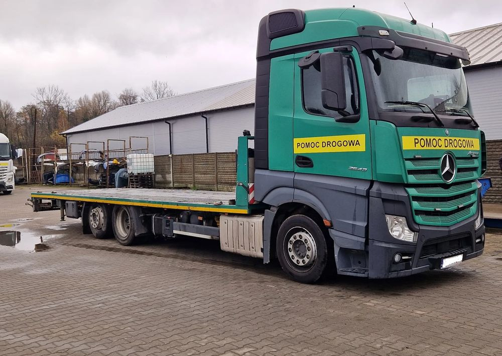 Mercedes-Benz Actros 2543 LAWETA POMOC DROGOWA NAJAZD HYDRAULICZNY 3-OSIE 6x2 - Remorqueuse: photos 1 Mercedes-Benz Actros 2543 LAWETA POMOC DROGOWA NAJAZD HYDRAULICZNY 3-OSIE 6x2 - Remorqueuse: photos 1