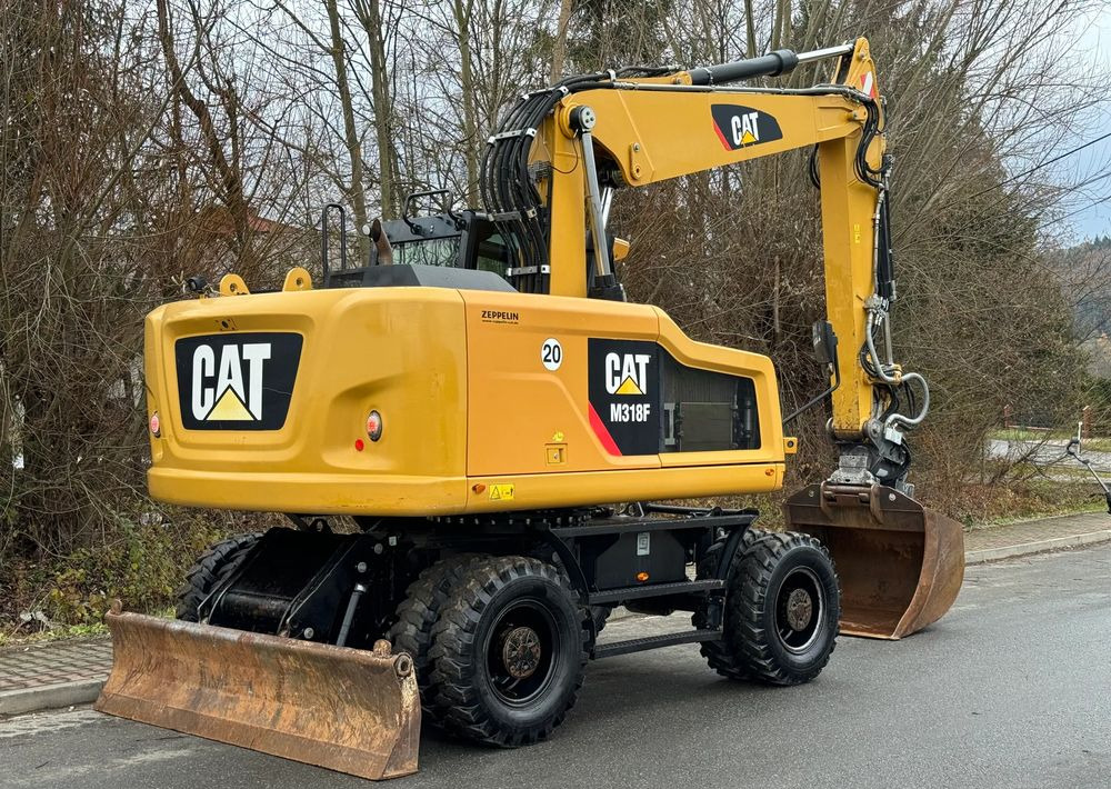 Pelle sur pneus Caterpillar CAT 318 F * Powertilt * Sprowadzony* 9700 MTG * Caterpillar * Stan Perfekcyjny: photos 12
