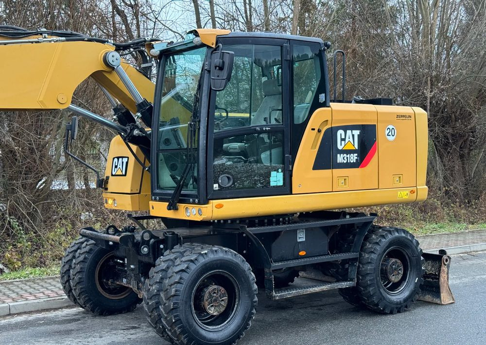 Pelle sur pneus Caterpillar CAT 318 F * Powertilt * Sprowadzony* 9700 MTG * Caterpillar * Stan Perfekcyjny: photos 20