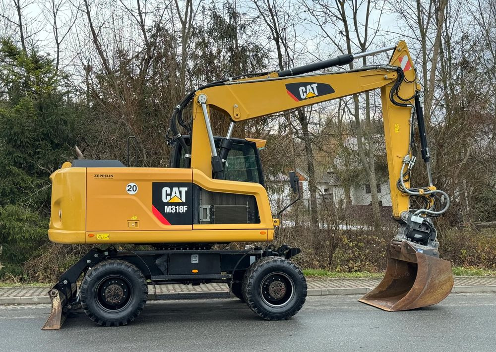 Pelle sur pneus Caterpillar CAT 318 F * Powertilt * Sprowadzony* 9700 MTG * Caterpillar * Stan Perfekcyjny: photos 11
