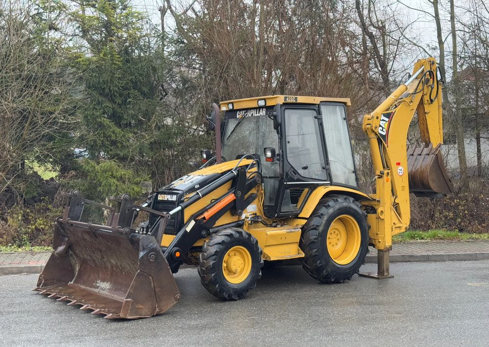 Caterpillar * Koparko Ładowarka * CAT 428 c * Caterpillar * Stan Dobry - Tractopelle: photos 1 Caterpillar * Koparko Ładowarka * CAT 428 c * Caterpillar * Stan Dobry - Tractopelle: photos 1