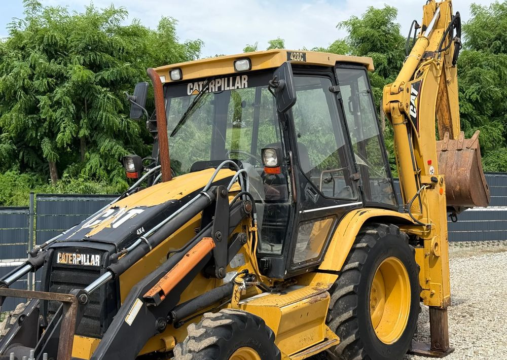 Caterpillar * Koparko Ładowarka * CAT 428 c * Caterpillar * Stan Dobry - Tractopelle: photos 4 Caterpillar * Koparko Ładowarka * CAT 428 c * Caterpillar * Stan Dobry - Tractopelle: photos 4