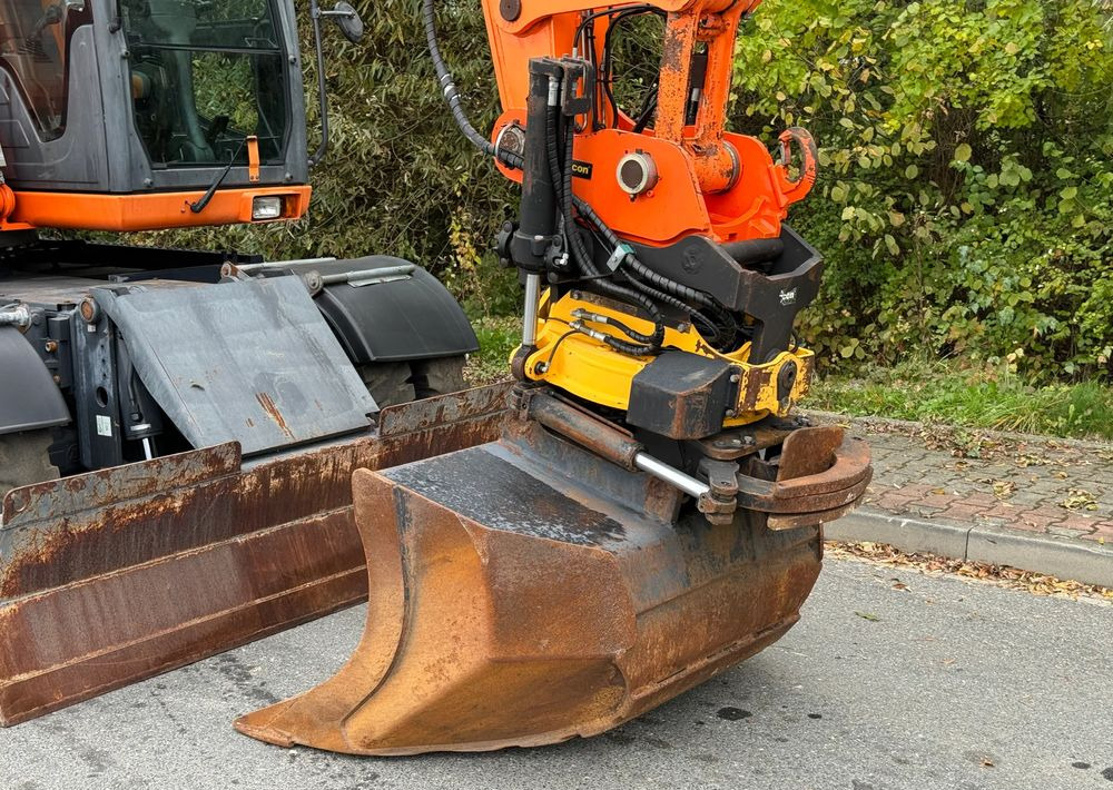 Doosan * DOOSAN DX160W *ROTOTILT* GPS 2D Leica * Sprowadzona * Stan Perfekcyjny * Koparka Kołowa * - Pelle sur pneus: photos 3 Doosan * DOOSAN DX160W *ROTOTILT* GPS 2D Leica * Sprowadzona * Stan Perfekcyjny * Koparka Kołowa * - Pelle sur pneus: photos 3