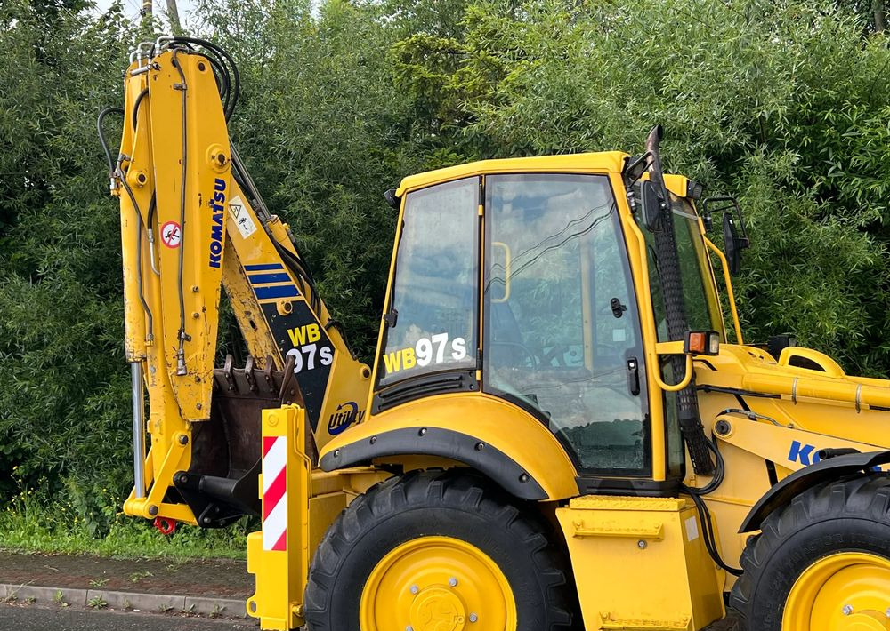 Komatsu * Koparko Ładowarka * Komatsu WB 97 S Utility * - Tractopelle: photos 5 Komatsu * Koparko Ładowarka * Komatsu WB 97 S Utility * - Tractopelle: photos 5