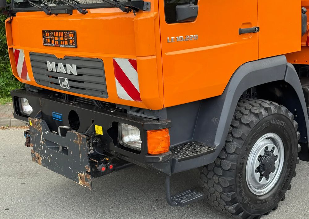 MAN * MAN 10-220 * Kiper Wywrotka Meiller * 4x4 * Zimowe Utrzymanie * Unimog * - Camion benne: photos 3 MAN * MAN 10-220 * Kiper Wywrotka Meiller * 4x4 * Zimowe Utrzymanie * Unimog * - Camion benne: photos 3