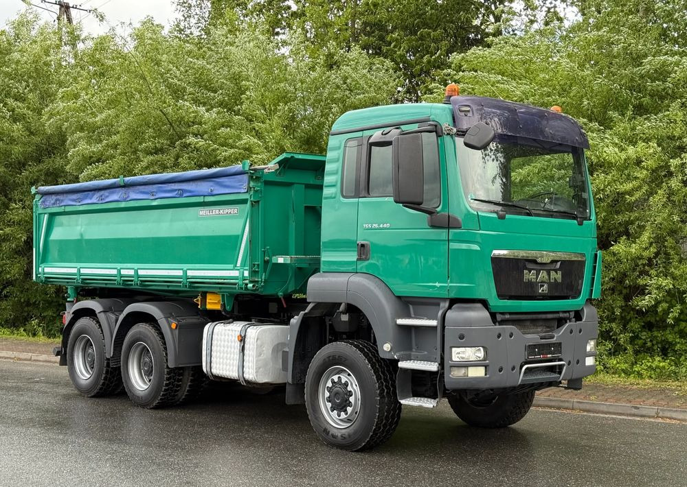 MAN * TGS 26.440 MAN * Kiper / Wywrotka * 6x6 * Sprowadzona * Bordmatik * Stan Perfekcyjny - Camion benne: photos 2 MAN * TGS 26.440 MAN * Kiper / Wywrotka * 6x6 * Sprowadzona * Bordmatik * Stan Perfekcyjny - Camion benne: photos 2